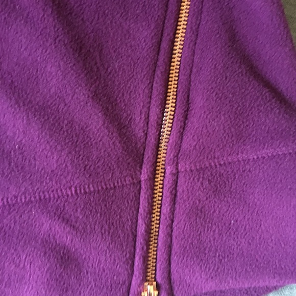 Purple fleece hoodie - Picture 4 of 4
